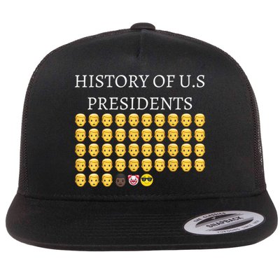 History Of U.S Presidents 46th Cool President Flatbill Hat