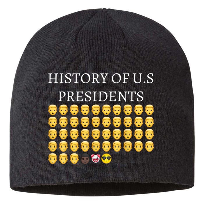 History Of U.S Presidents 46th Cool President Sustainable Beanie