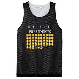 History Of U.S Presidents 46th Cool President Mesh Reversible Basketball Jersey Tank