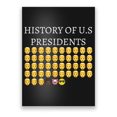 History Of U.S Presidents 46th Cool President Poster