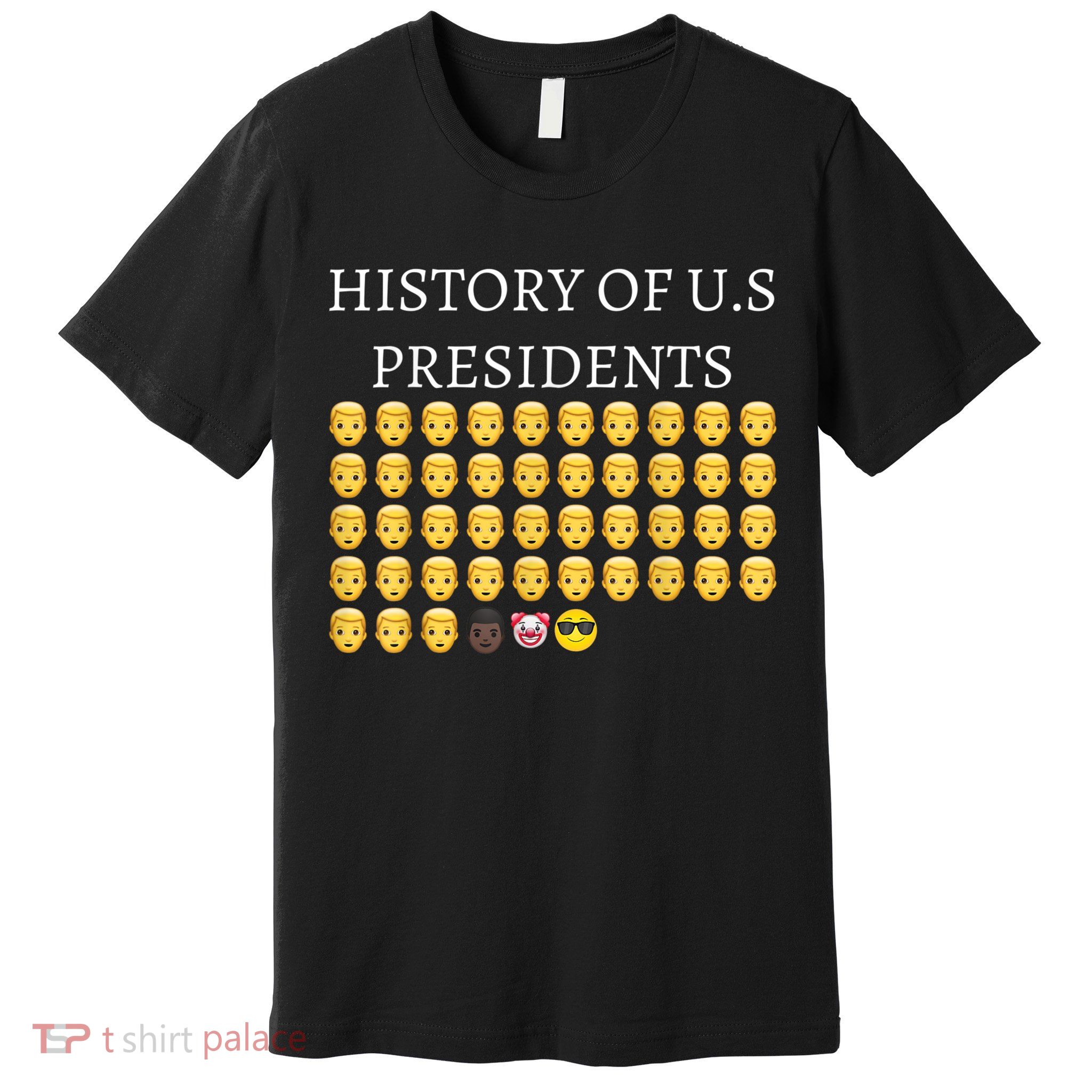 History Of U.S Presidents 46th Cool President Premium T-Shirt