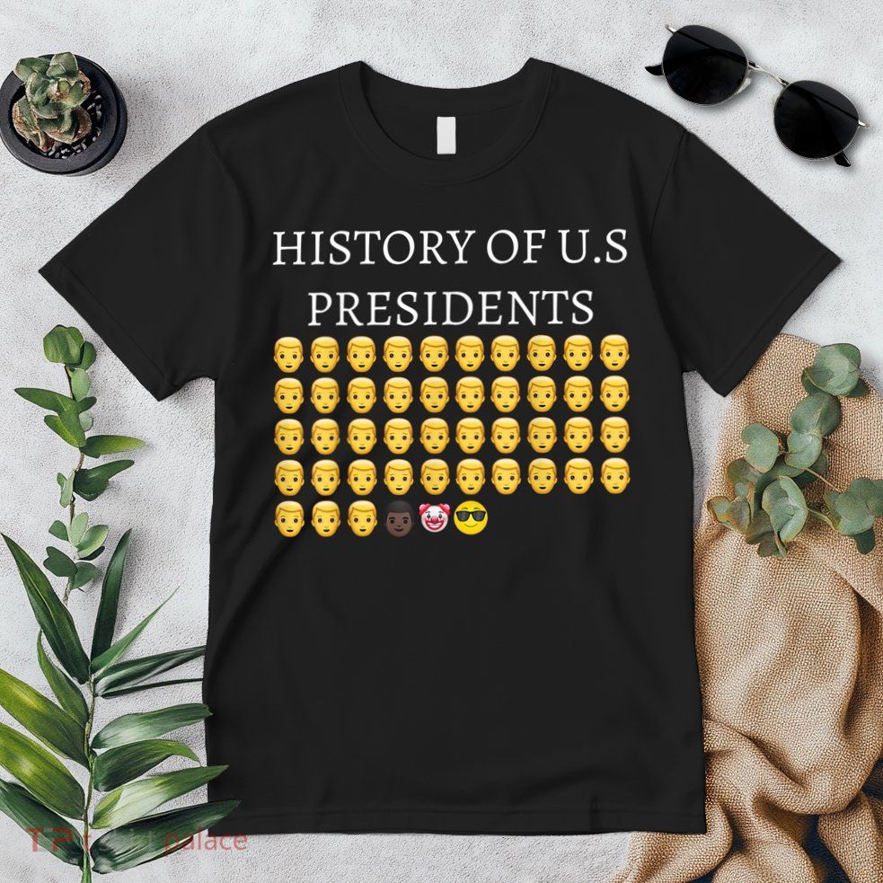 History Of U.S Presidents 46th Cool President Premium T-Shirt