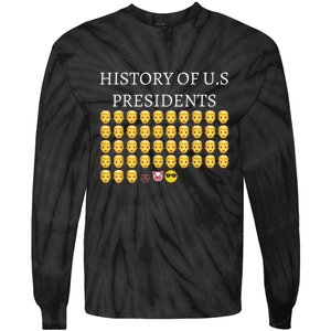 History Of U.S Presidents 46th Cool President Tie-Dye Long Sleeve Shirt