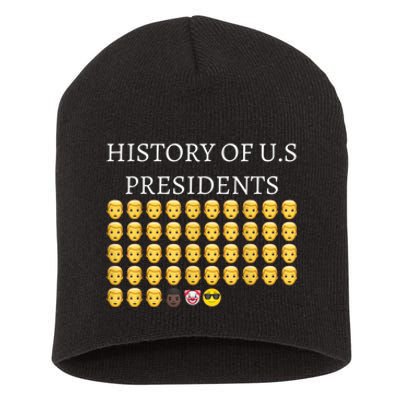 History Of U.S Presidents 46th Cool President Short Acrylic Beanie