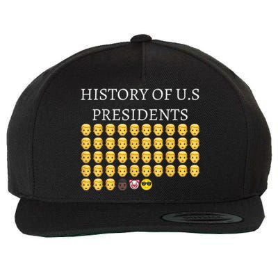 History Of U.S Presidents 46th Cool President Wool Snapback Cap