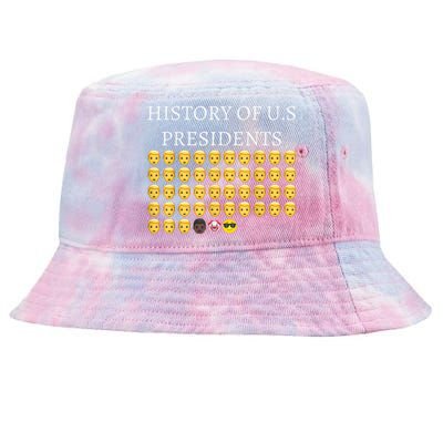 History Of U.S Presidents 46th Cool President Tie-Dyed Bucket Hat