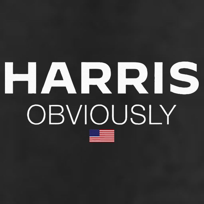 Harris Obviously Usa Flag Kamala Harris For President 2024 Hat