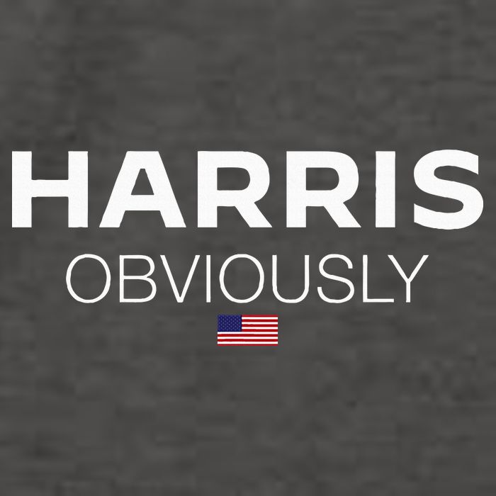 Harris Obviously Usa Flag Kamala Harris For President 2024 Vector Backpack