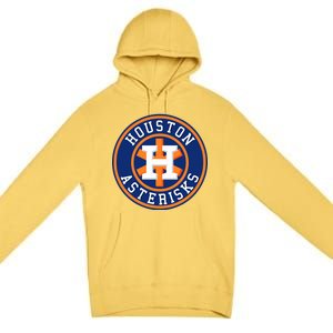 Houston Asterisks Baseball Cheated In 2017 Premium Pullover Hoodie