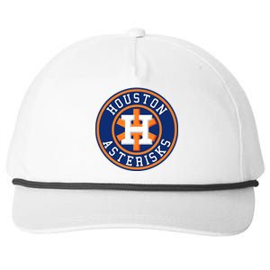 Houston Asterisks Baseball Cheated In 2017 Snapback Five-Panel Rope Hat