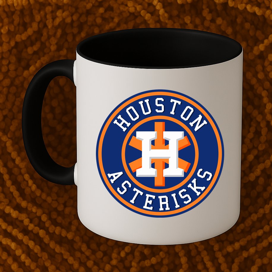 Houston Asterisks Baseball Cheated In 2017 Mug