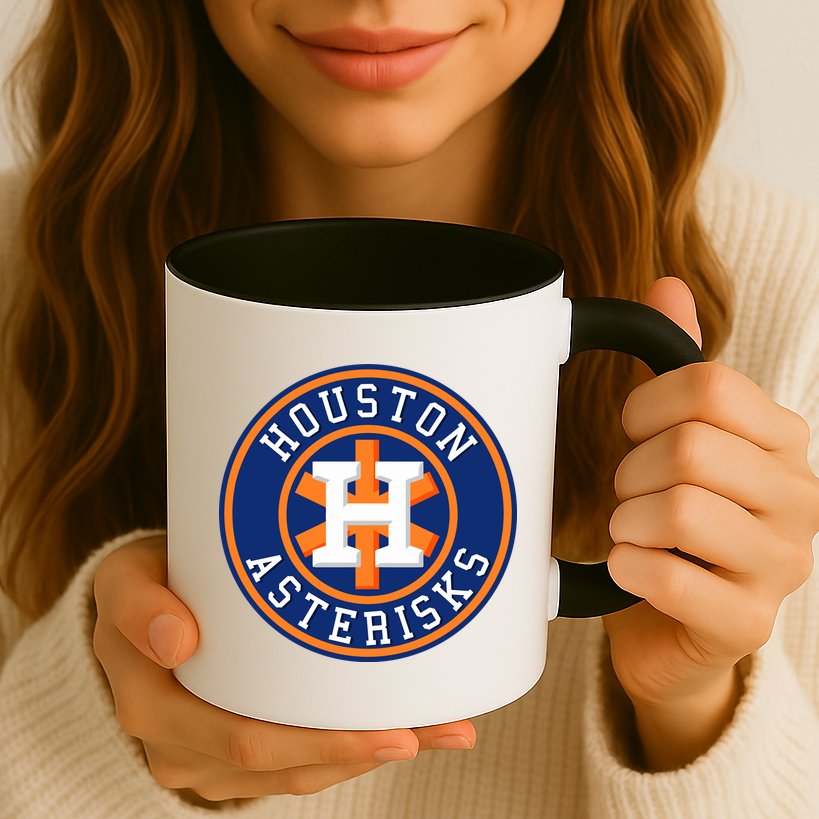 Houston Asterisks Baseball Cheated In 2017 Mug