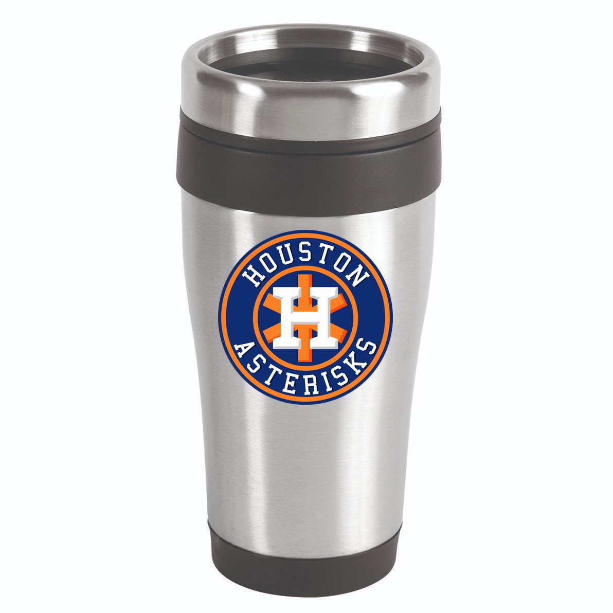 Houston Asterisks Baseball Cheated In 2017 16oz Travel Tumbler