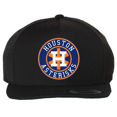 Houston Asterisks Baseball Cheated In 2017 Wool Snapback Cap