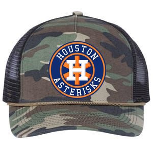 Houston Asterisks Baseball Cheated In 2017 Retro Rope Trucker Hat Cap