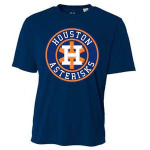 Houston Asterisks Baseball Cheated In 2017 Cooling Performance Crew T-Shirt