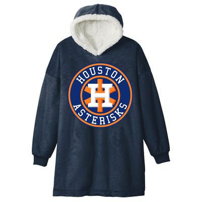 Houston Asterisks Baseball Cheated In 2017 Hooded Wearable Blanket