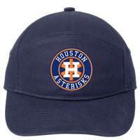 Houston Asterisks Baseball Cheated In 2017 7-Panel Snapback Hat