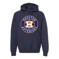 Houston Asterisks Baseball Cheated In 2017 Premium Hoodie