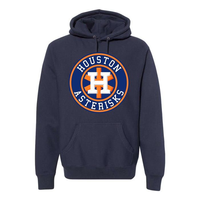 Houston Asterisks Baseball Cheated In 2017 Premium Hoodie