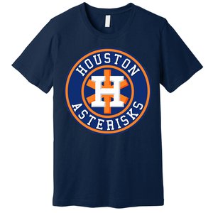 Houston Asterisks Baseball Cheated In 2017 Premium T-Shirt