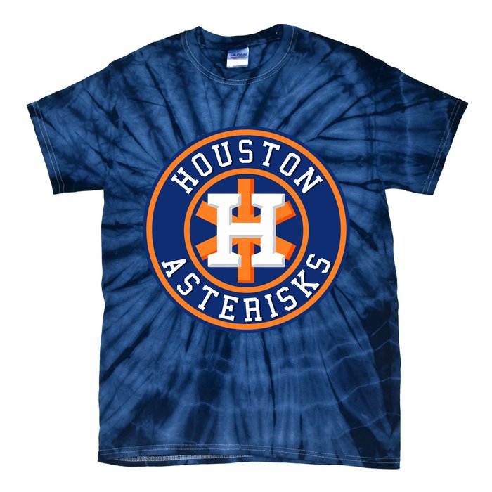 Houston Asterisks Baseball Cheated In 2017 Tie-Dye T-Shirt