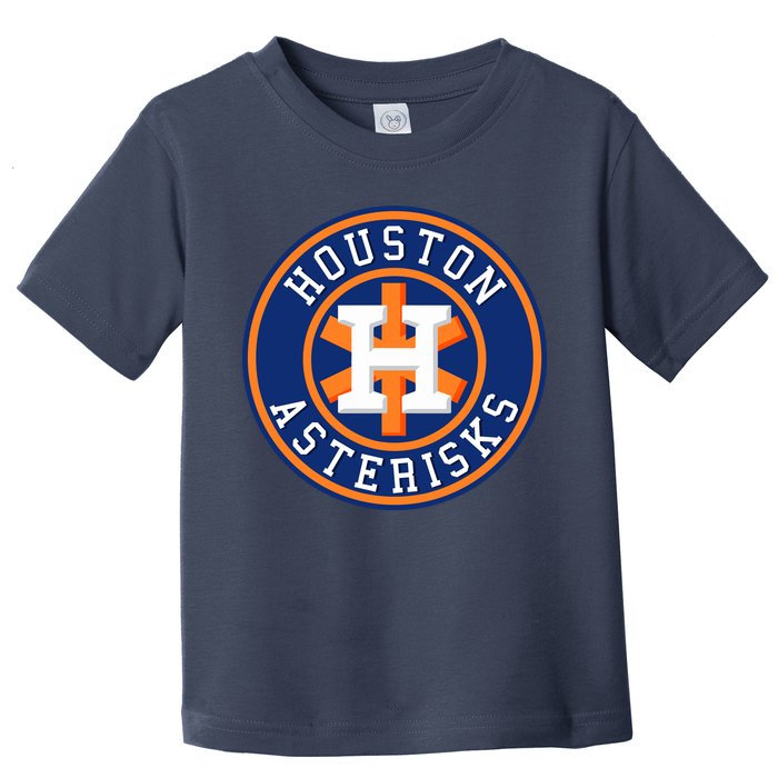 Houston Asterisks Baseball Cheated In 2017 Toddler T-Shirt