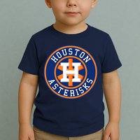 Houston Asterisks Baseball Cheated In 2017 Toddler T-Shirt