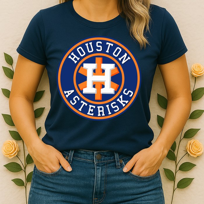 Houston Asterisks Baseball Cheated In 2017 Womens T-Shirt