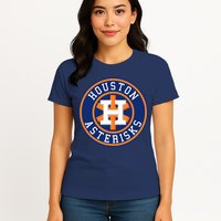 Houston Asterisks Baseball Cheated In 2017 Womens T-Shirt