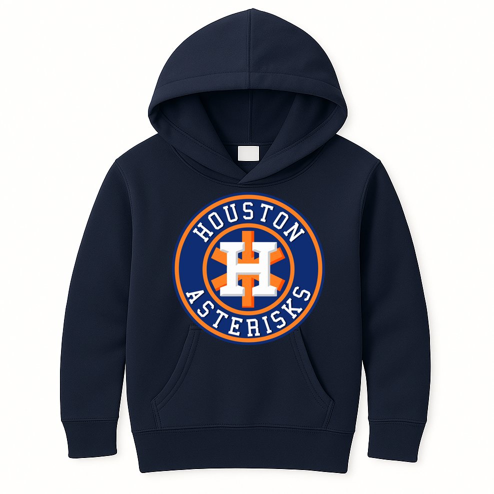 Houston Asterisks Baseball Cheated In 2017 Kids Hoodie