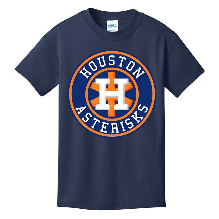 Houston Asterisks Baseball Cheated In 2017 Kids T-Shirt