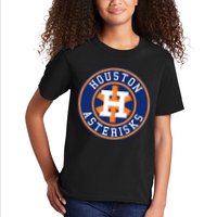 Houston Asterisks Baseball Cheated In 2017 Kids T-Shirt