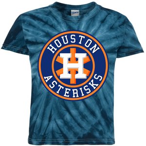 Houston Asterisks Baseball Cheated In 2017 Kids Tie-Dye T-Shirt