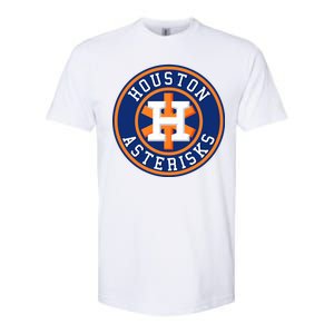 Houston Asterisks Baseball Cheated In 2017 Softstyle CVC T-Shirt