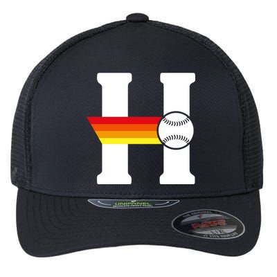 Houston Baseball H Flexfit Unipanel Trucker Cap