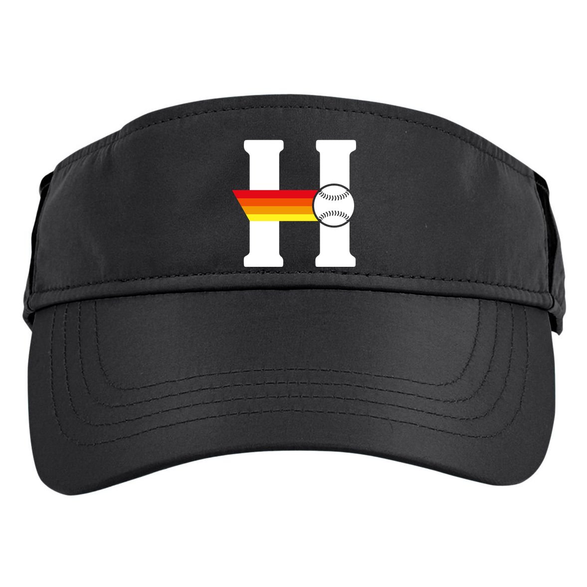 Houston Baseball H Adult Drive Performance Visor