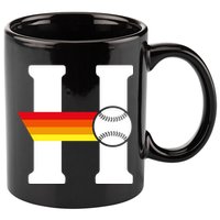 Houston Baseball H 11oz C Handle Ceramic Mug