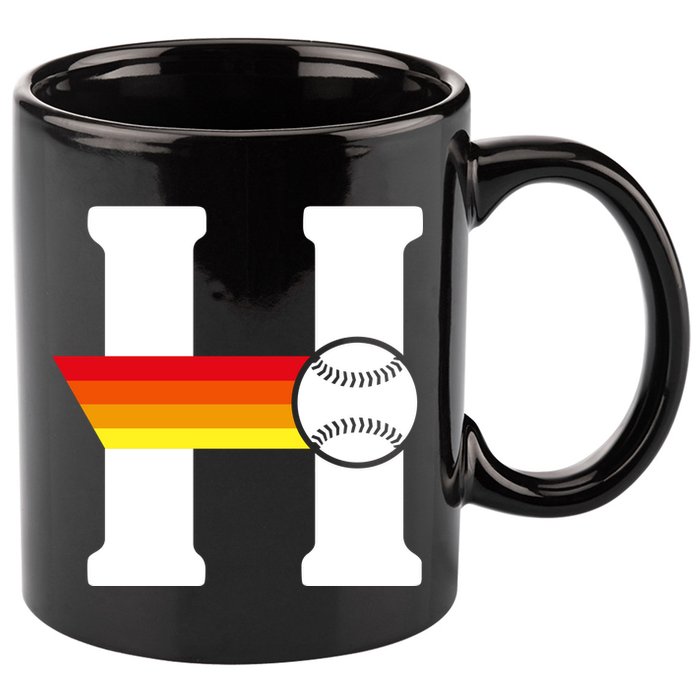 Houston Baseball H 11oz C Handle Ceramic Mug