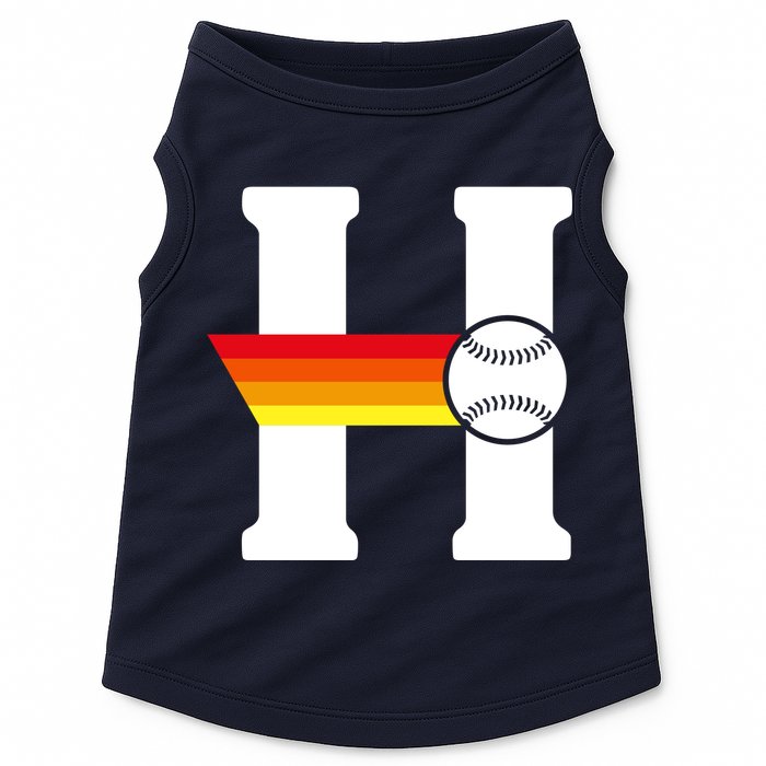 Houston Baseball H Doggie Tank