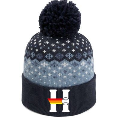 Houston Baseball H The Baniff Cuffed Pom Beanie