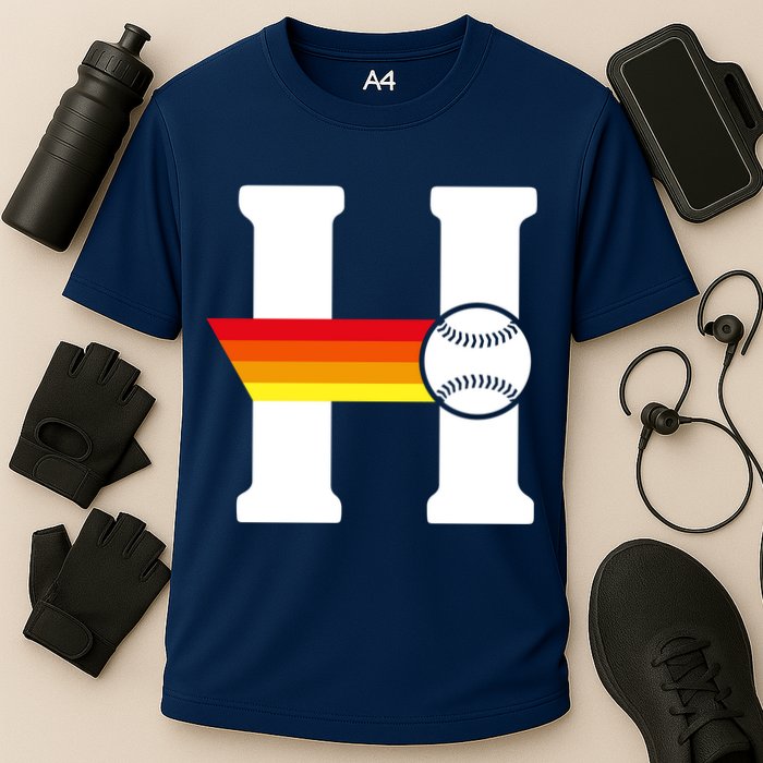 Houston Baseball H Cooling Performance Crew T-Shirt