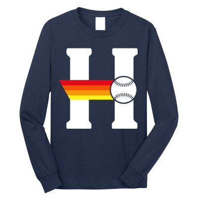 Houston Baseball H Long Sleeve Shirt