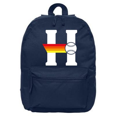 Houston Baseball H 16 in Basic Backpack