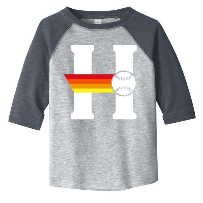 Houston Baseball H Toddler Fine Jersey T-Shirt