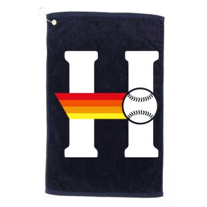 Houston Baseball H Platinum Collection Golf Towel