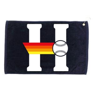 Houston Baseball H Grommeted Golf Towel