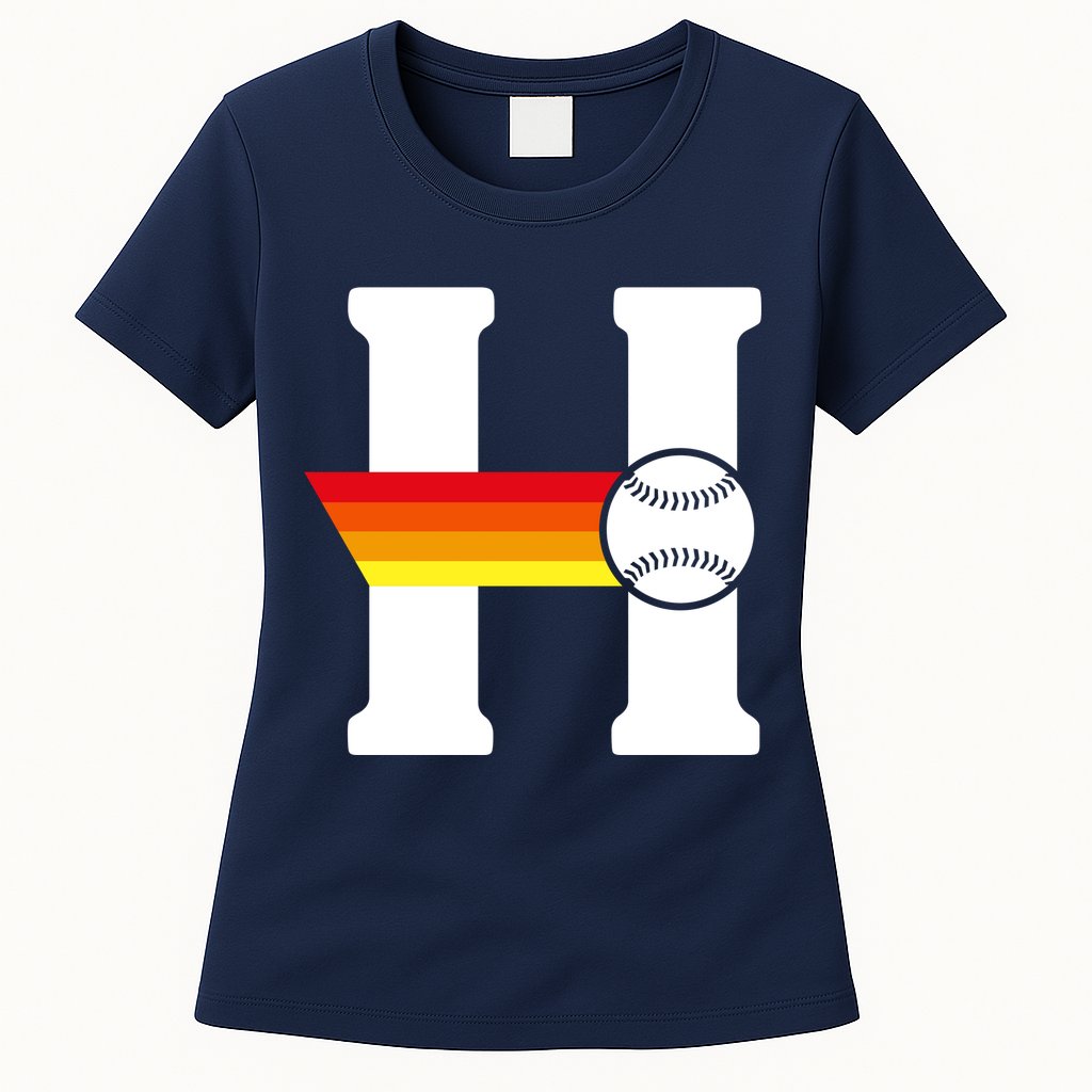 Houston Baseball H Womens T-Shirt
