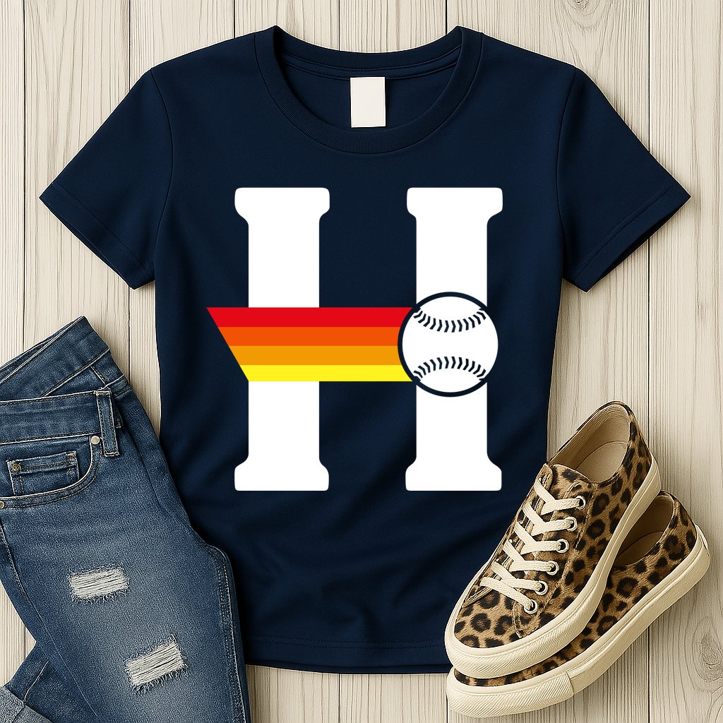Houston Baseball H Womens T-Shirt
