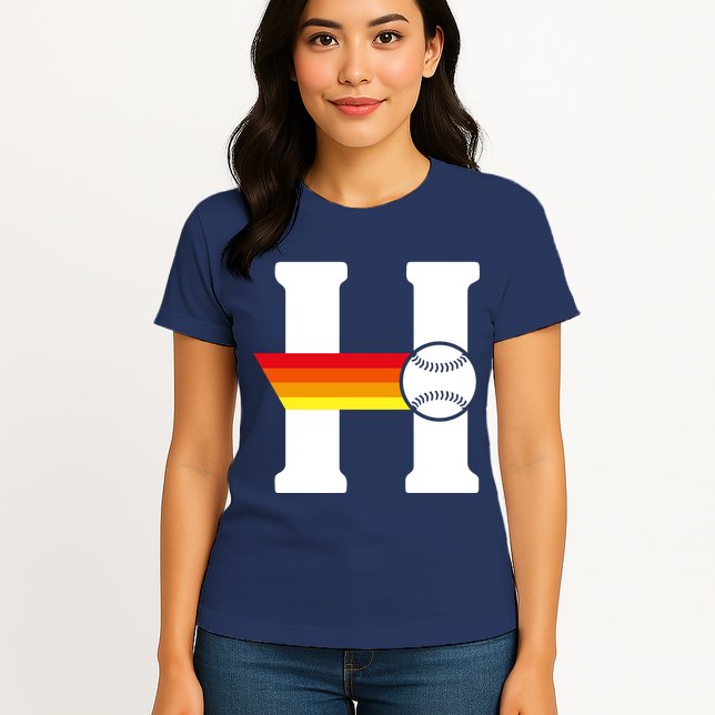 Houston Baseball H Womens T-Shirt